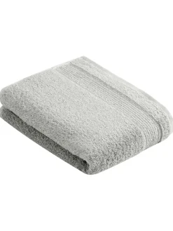 Vossen Badtextilien|Badtextilien<Duschtuch "Balance" in Grau