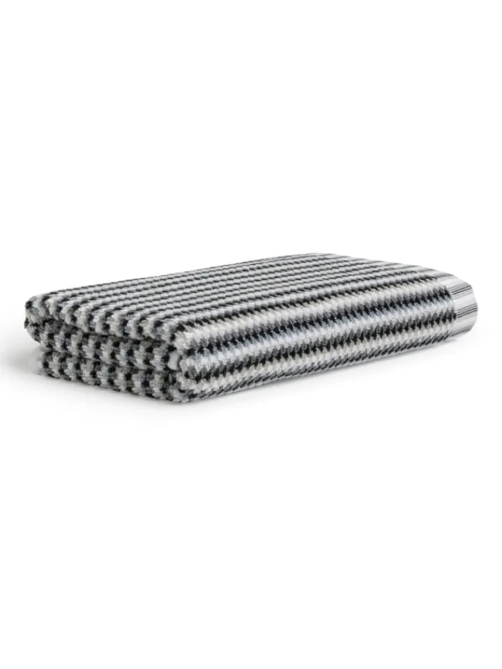 Möve Badtextilien<Duschtuch Bliss in silver/black