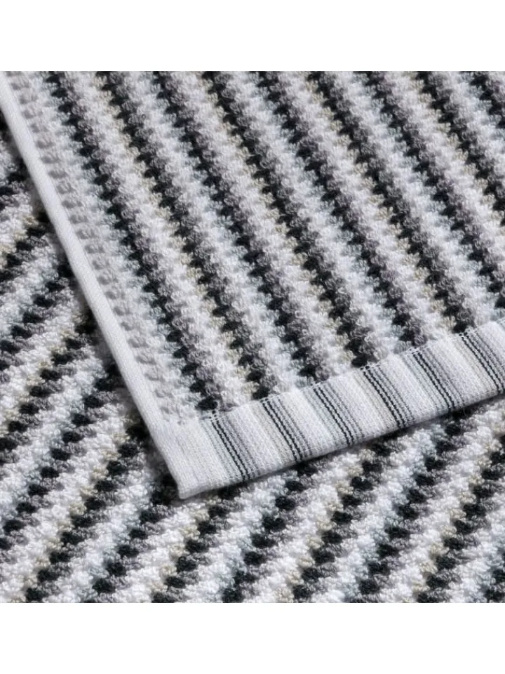 Möve Badtextilien<Duschtuch Bliss in silver/black