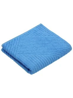 Vossen Badtextilien|Badtextilien<Duschtuch "Nuria" in Blau