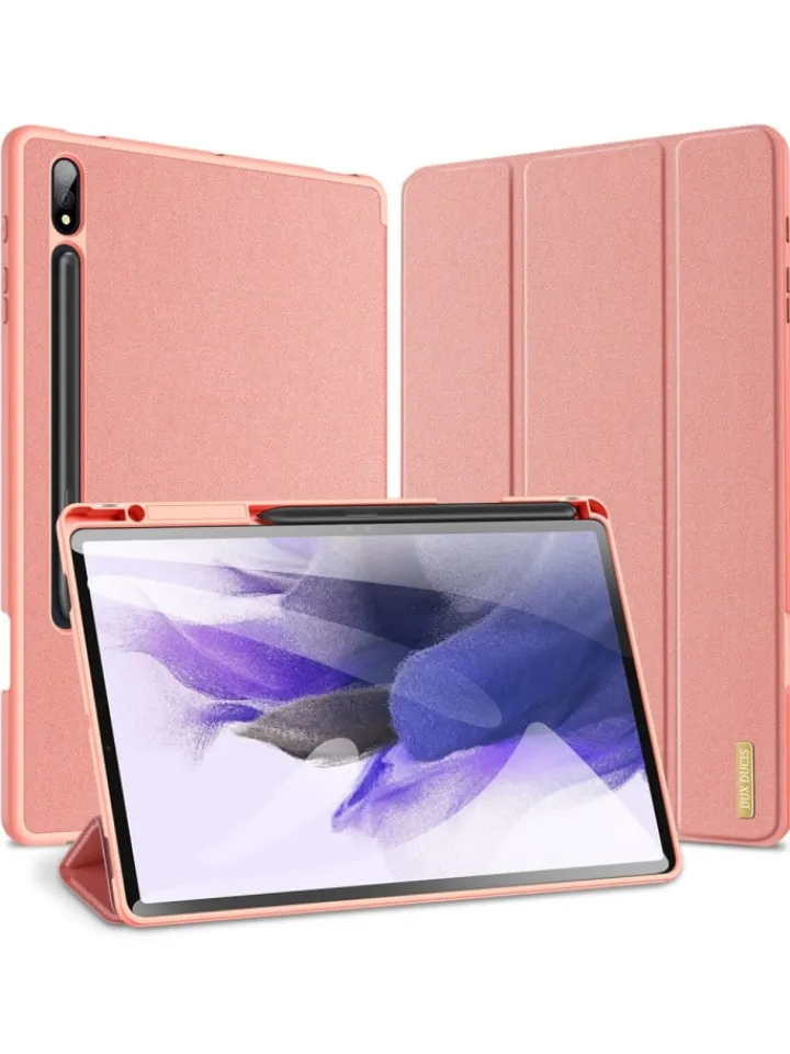 COFI 1453 Smartphones & Zubehör<Dux Ducis Domo Hartschale mit Smart Sleep und integrierter Standfunkti in Rosa