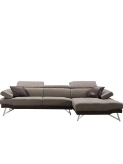 MCW Möbel-Sets<Ecksofa H92, Rechts, braun