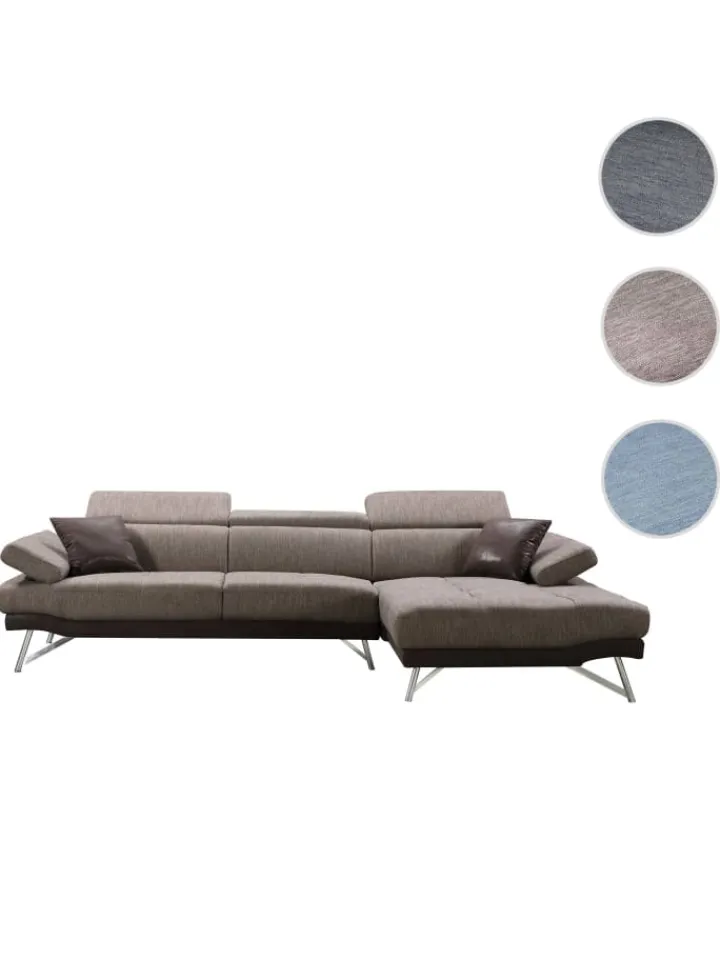 MCW Möbel-Sets<Ecksofa H92, Rechts, braun