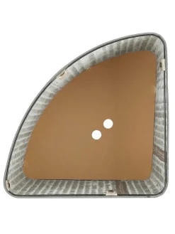 relaxdays Wäschekörbe & -Ständer<Eckwäschekorb in Natur - (B)36 x (H)60 x (T)36 cm