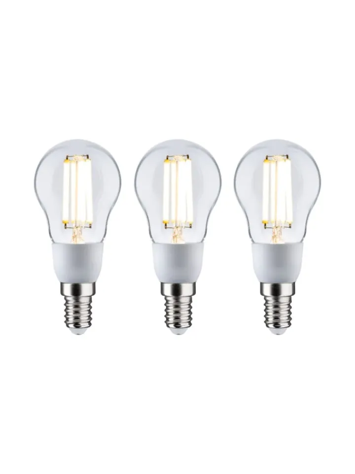 paulmann Leuchtmittel<Eco-Line Filament 230V LED Tropfen 3er-Pack 100 mm A