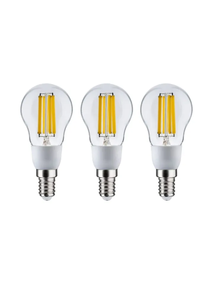paulmann Leuchtmittel<Eco-Line Filament 230V LED Tropfen 3er-Pack 100 mm A