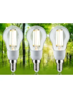 paulmann Leuchtmittel<Eco-Line Filament 230V LED Tropfen 3er-Pack 100 mm A