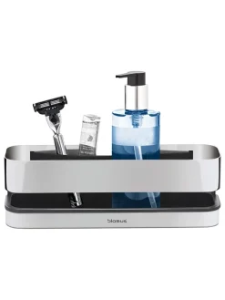 Blomus Badaccessoires<Edelstahl-Duschkorb "Nexio" - (B)8,5 x (H)25 x (T)12 cm
