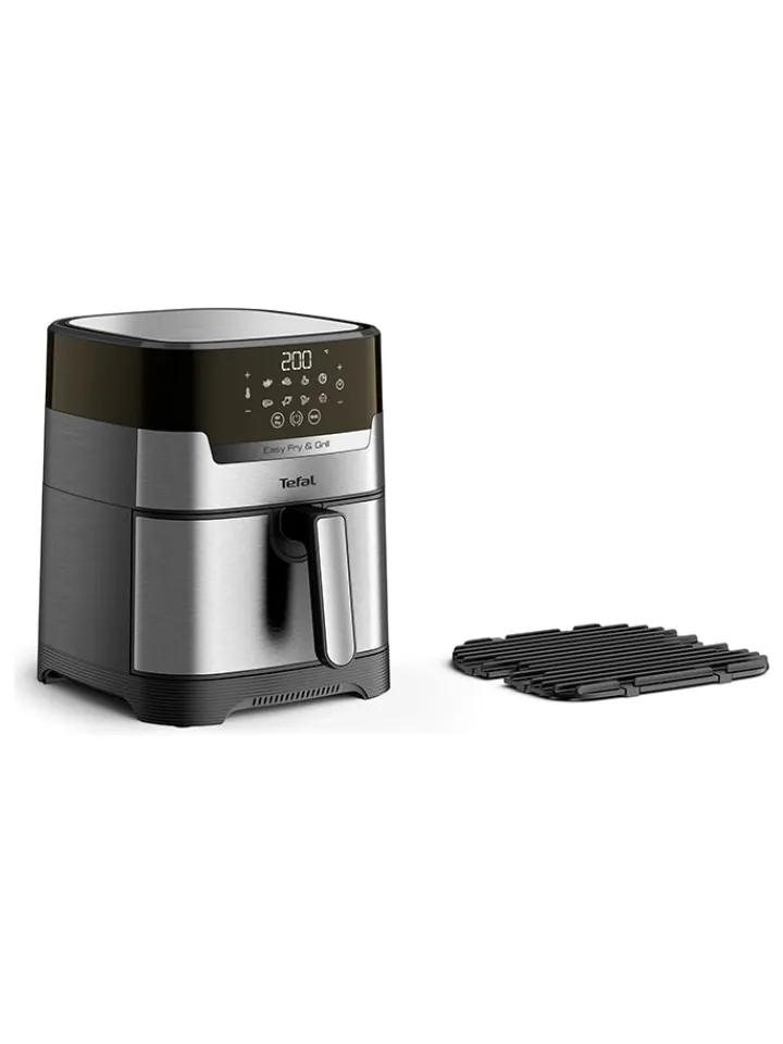 Tefal Küchenelektronik<Edelstahl-Heißluftfritteuse "Easy Fry & Grill XL" - 4,2 l