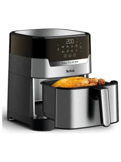 Tefal Küchenelektronik<Edelstahl-Heißluftfritteuse "Easy Fry & Grill XL" - 4,2 l