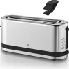 WMF Küchenelektronik<Edelstahl-Langschlitz-Toaster "KüchenMinis"