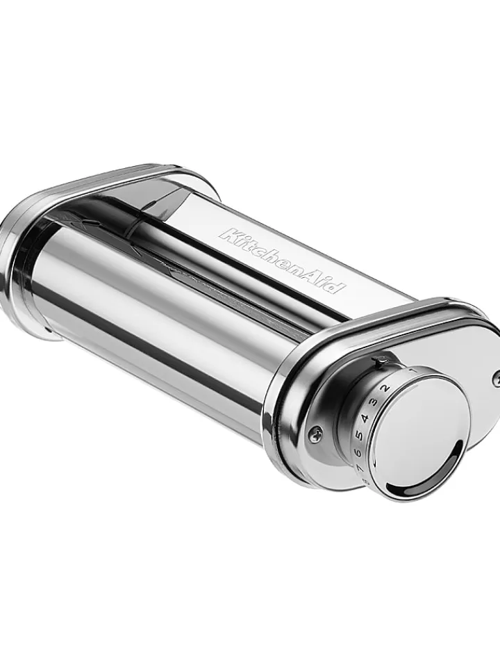 KitchenAid Küchenelektronik<Edelstahl-Nudelteigroller "5KSMPSA" in Silber
