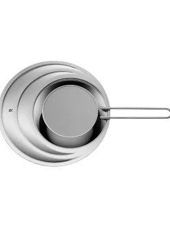 WMF Koch- & Backutensilien<Edelstahl-Pfannen-Spritzschutz - (B)31 x (H)2,2 x (T)30 cm