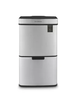 Les collectors Mülleimer<Edelstahl-Recycling-Mülleimer - 64 l