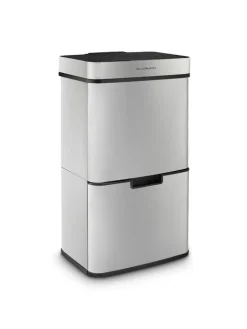 Les collectors Mülleimer<Edelstahl-Recycling-Mülleimer - 64 l