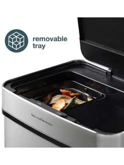 Les collectors Mülleimer<Edelstahl-Recycling-Mülleimer - 64 l