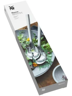 WMF Aufbewahren & Servieren|Gedeckter Tisch<Edelstahl-Salatbesteck "Nuova" - (L)30 cm