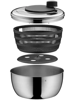 WMF Koch- & Backutensilien<Edelstahl-Salatschleuder - 4 l