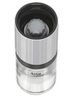 Silit Koch- & Backutensilien|Gedeckter Tisch<Edelstahl-Salz-/Pfeffermühle - (H)14 cm