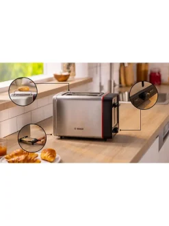 Bosch Kleingeräte Küchenelektronik<Edelstahl-Toaster "Kompakt MyMoment"