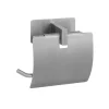 Wenko Badaccessoires<Edelstahl-Toilettenpapierhalter "Genova" - (B)14 x (H)11,4 x (T)6,2 cm
