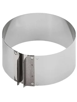Kaiser Koch- & Backutensilien<Edelstahl-Tortenring - Ø 16,5 cm