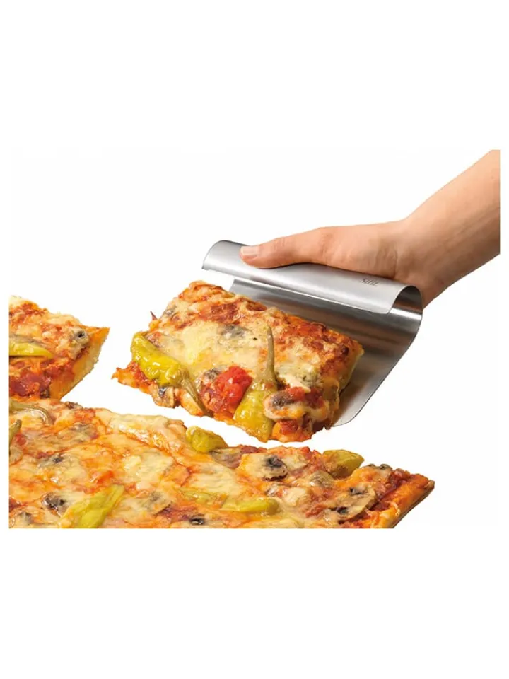 Silit Koch- & Backutensilien<Edelstahl-Universalhelfer "Cut`n Serve" - (L)15 x (B)11 cm