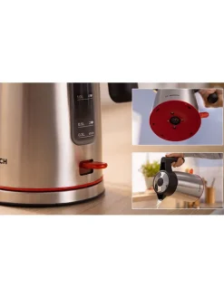 Bosch Kleingeräte Küchenelektronik<Edelstahl-Wasserkocher "MyMoment" - 1,7 l