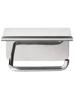 Blomus Badaccessoires<Edelstahl-WC-Rollenhalter "Modo" - (L)14,5 x (B)9,5 cm