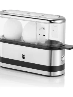 WMF Küchenelektronik<2-Eier-Kocher "KüchenMinis" in Silber/ Schwarz