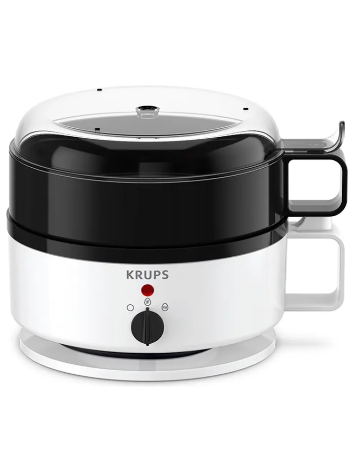 Krups Küchenelektronik<Eierkocher "Ovomat Super" in Weiß/ Schwarz