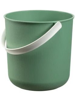 NHG Weitere Haushaltshelfer<Eimer in Grün/ Weiß - (B)27,7 x (H)25,8 x (T)27,1 cm