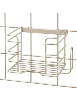 Idesign Badaccessoires<Einhängekorb "Jayce" in Beige - (B)20,8 x (H)15 x (T)15,3 cm