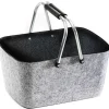 kobolo Einkaufstaschen & -Trolleys<Einkaufskorb FOLDGRAY42 in Grau