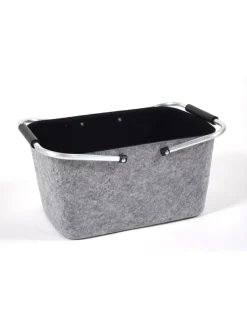 kobolo Einkaufstaschen & -Trolleys<Einkaufskorb FOLDGRAY42 in Grau