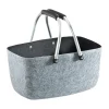 kobolo Einkaufstaschen & -Trolleys<Einkaufskorb KLAPPBLACK36 in Grau
