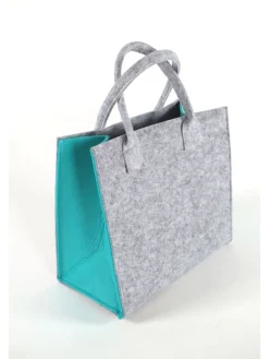 kobolo Einkaufstaschen & -Trolleys<Einkaufstasche AQUAFELTBAG in Grau