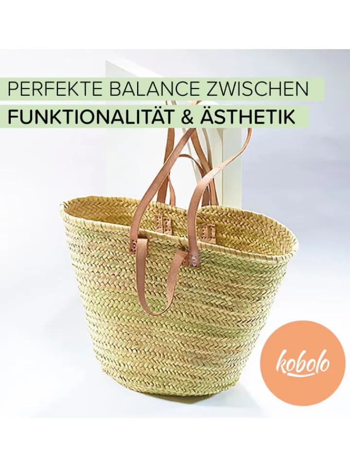 kobolo Einkaufstaschen & -Trolleys<Einkaufstasche NATPALMBAG in Braun