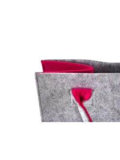 kobolo Einkaufstaschen & -Trolleys<Einkaufstasche PINKFELTBAG in Grau