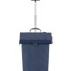 Reisenthel Einkaufstaschen & -Trolleys<Einkaufstrolley 53 cm in herringbone dark blue