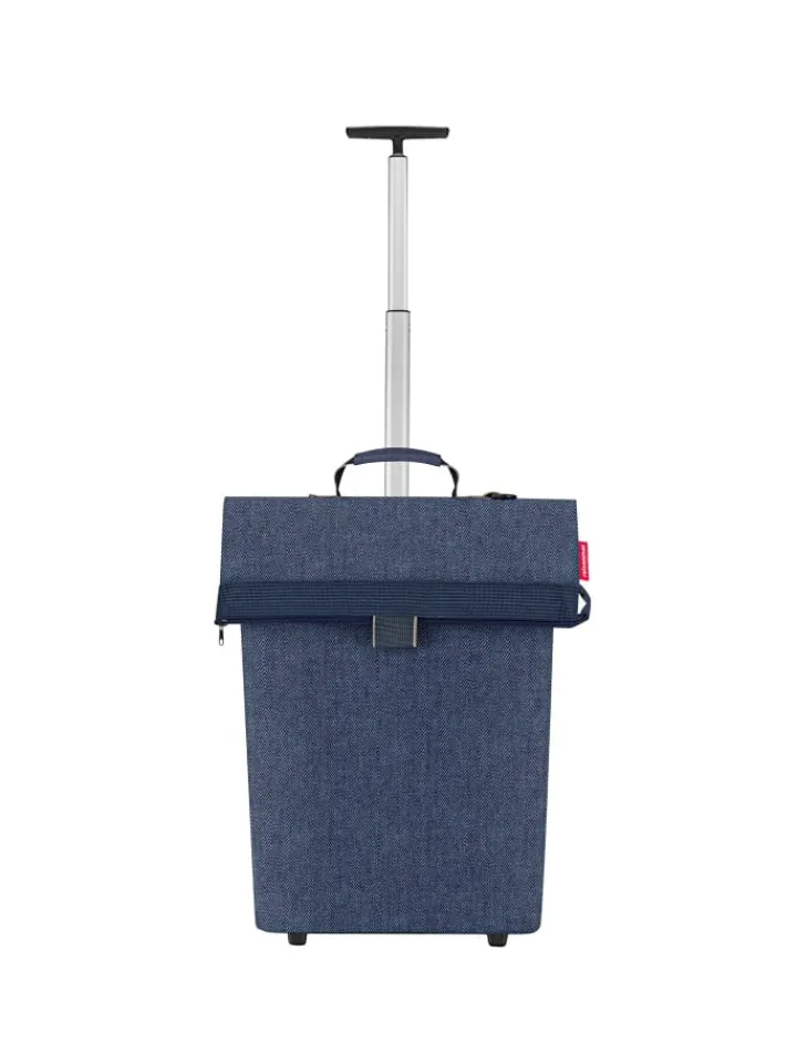 Reisenthel Einkaufstaschen & -Trolleys<Einkaufstrolley 53 cm in herringbone dark blue