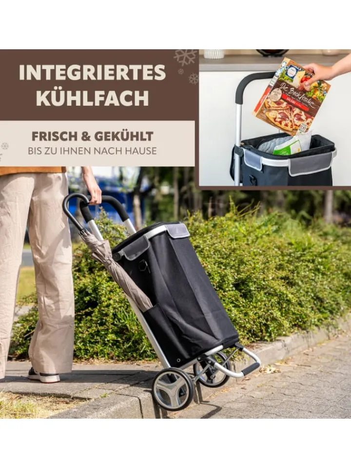 bremermann Einkaufstaschen & -Trolleys<Einkaufstrolley ca. 45 x 96 x 33,5 cm (B/H/T)