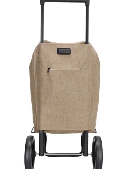 Beagles Einkaufstaschen & -Trolleys<Einkaufstrolley in Beige - (B)43 x (H)100 x (T)40 cm