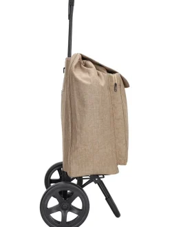 Beagles Einkaufstaschen & -Trolleys<Einkaufstrolley in Beige - (B)43 x (H)100 x (T)40 cm