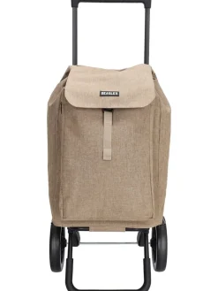 Beagles Einkaufstaschen & -Trolleys<Einkaufstrolley in Beige - (B)43 x (H)100 x (T)40 cm