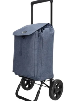 Beagles Einkaufstaschen & -Trolleys<Einkaufstrolley in Blau - (B)43 x (H)100 x (T)40 cm