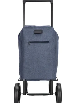Beagles Einkaufstaschen & -Trolleys<Einkaufstrolley in Blau - (B)43 x (H)100 x (T)40 cm