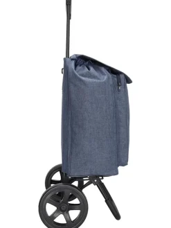 Beagles Einkaufstaschen & -Trolleys<Einkaufstrolley in Blau - (B)43 x (H)100 x (T)40 cm