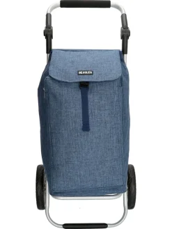 Beagles Einkaufstaschen & -Trolleys<Einkaufstrolley in Dunkelblau - (B)30 x (H)58 x (T)24 cm