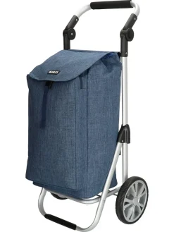 Beagles Einkaufstaschen & -Trolleys<Einkaufstrolley in Dunkelblau - (B)30 x (H)58 x (T)24 cm